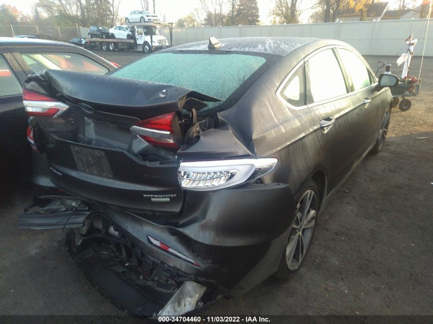 2020 FORD FUSION TITANIUM VIN: 3FA6P0K93LR265619