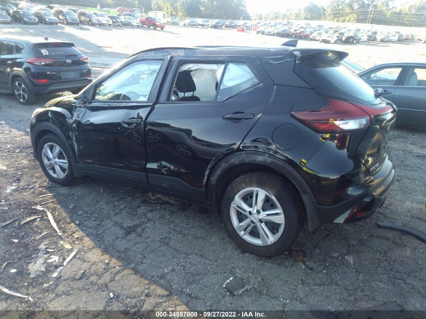 2022 NISSAN KICKS S VIN: 3N1CP5BV3NL495905