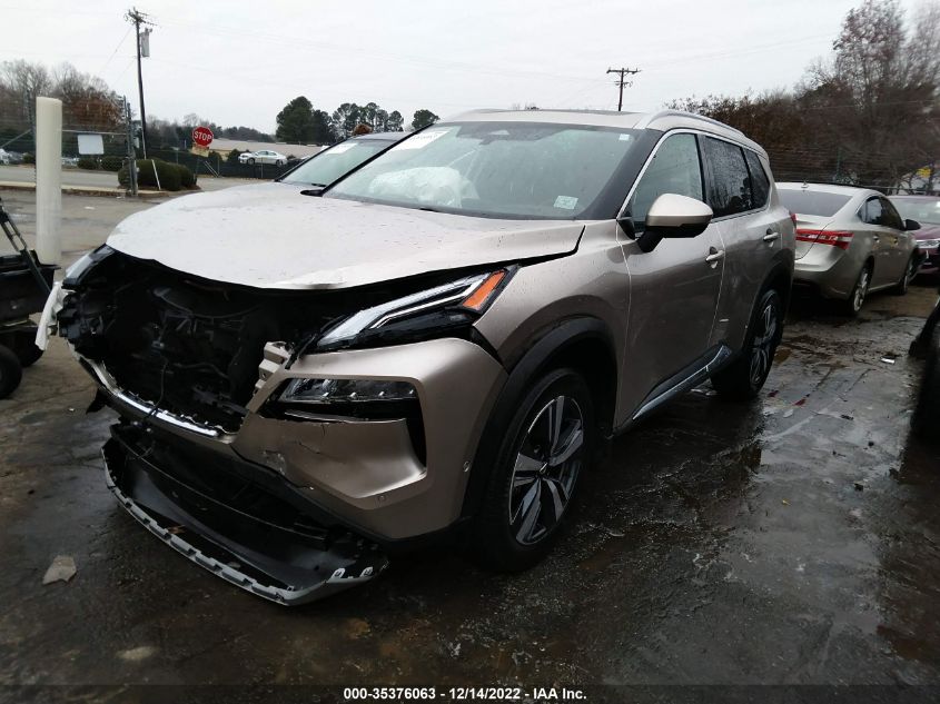 2021 NISSAN ROGUE PLATINUM VIN: JN8AT3DC9MW106102