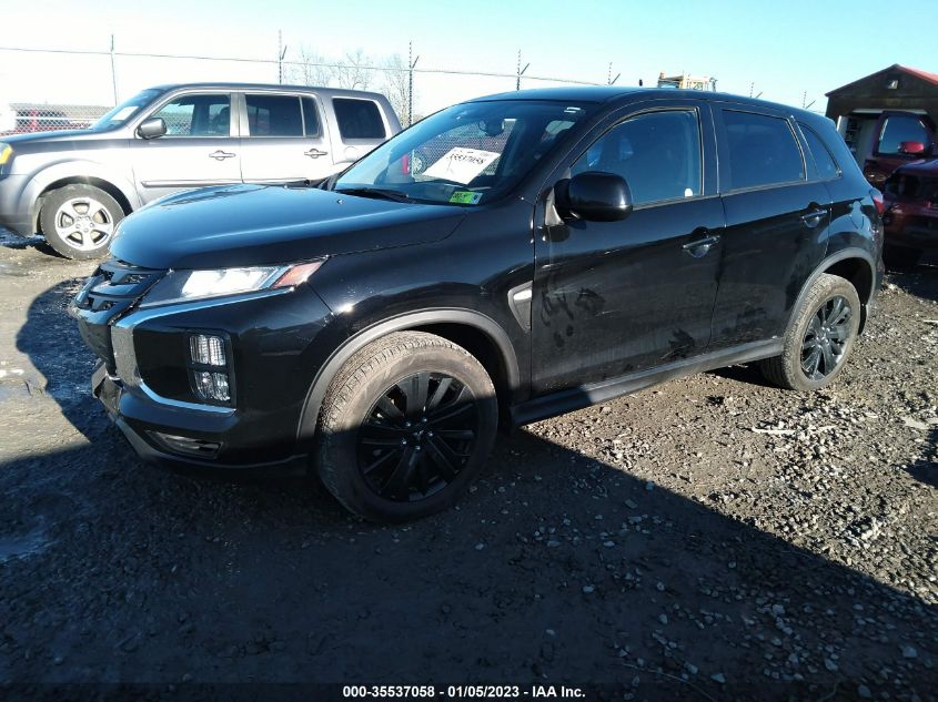 2022 MITSUBISHI OUTLANDER SPORT ES/LE/SE VIN: JA4ARUAU3NU014004