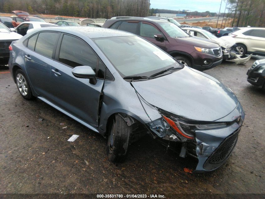 2022 TOYOTA COROLLA LE VIN: JTDEPMAE2NJ193921