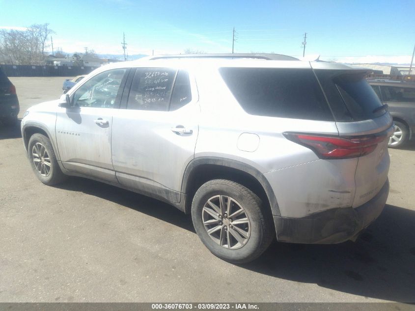 2022 CHEVROLET TRAVERSE LT CLOTH VIN: 1GNEVGKW0NJ111982