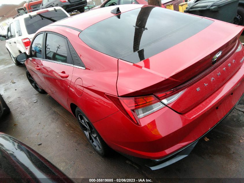 2022 HYUNDAI ELANTRA LIMITED VIN: KMHLP4AG7NU289059