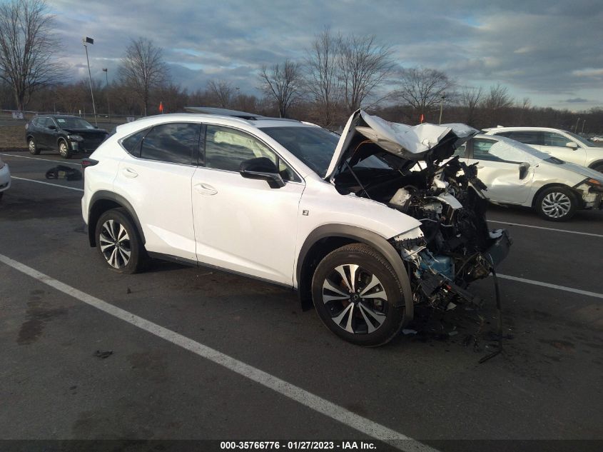 2021 LEXUS NX NX 300 F SPORT VIN: JTJSARDZ1M5021299