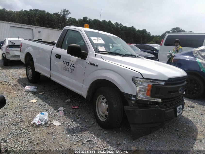 2020 FORD F-150 XL/XLT VIN: 1FTMF1CB8LKD29654