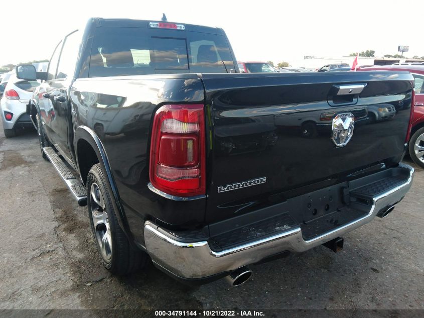 2022 RAM 1500 LARAMIE VIN: 1C6RREJT5NN346792