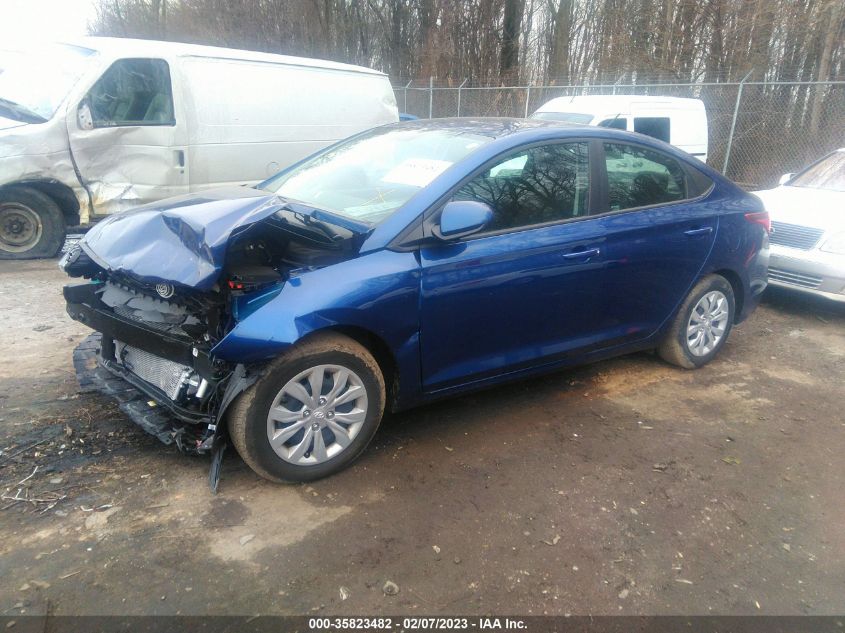 2022 HYUNDAI ACCENT SE VIN: 3KPC24A67NE158769