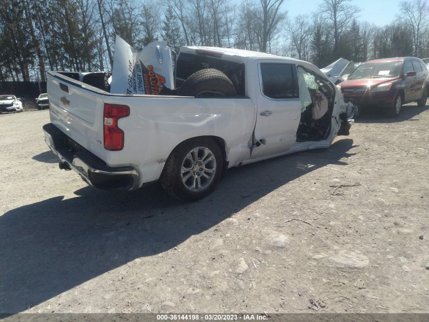 2022 CHEVROLET SILVERADO 1500 LTZ VIN: 3GCUDGET0NG677439