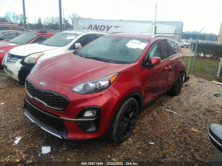 2021 KIA SPORTAGE S VIN: KNDP63ACXM7869175