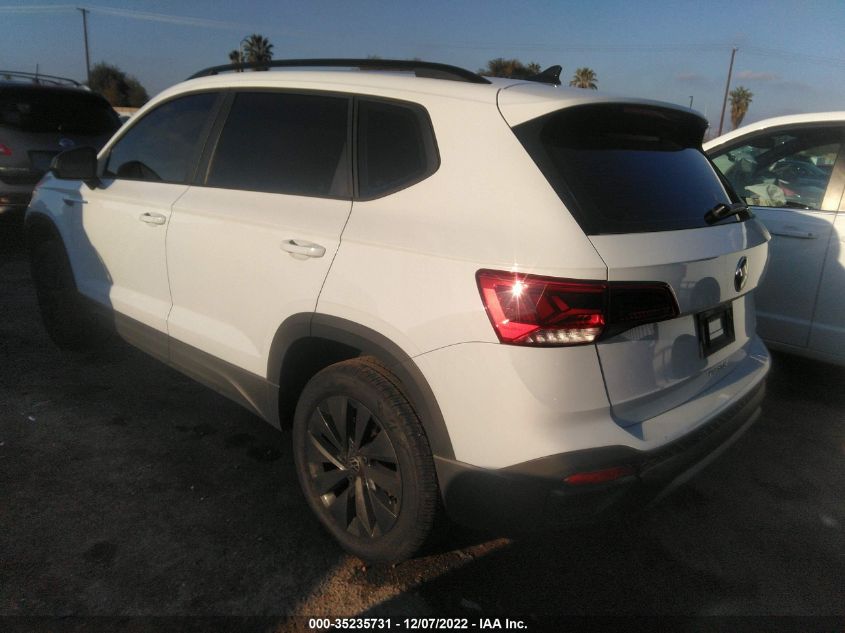2022 VOLKSWAGEN TAOS S VIN: 3VVDX7B29NM056500