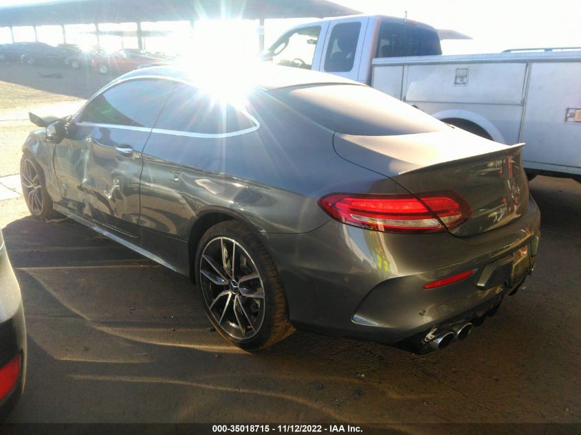 2021 MERCEDES-BENZ C-CLASS AMG C 43 VIN: W1KWJ6EB9MG056428