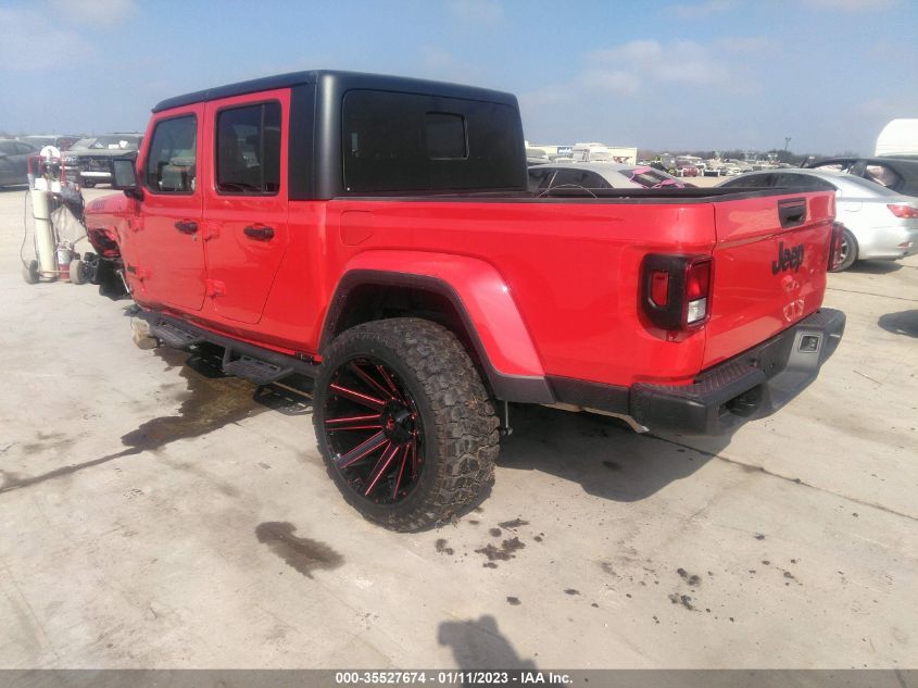 2022 JEEP GLADIATOR WILLYS VIN: 1C6HJTAG7NL169846