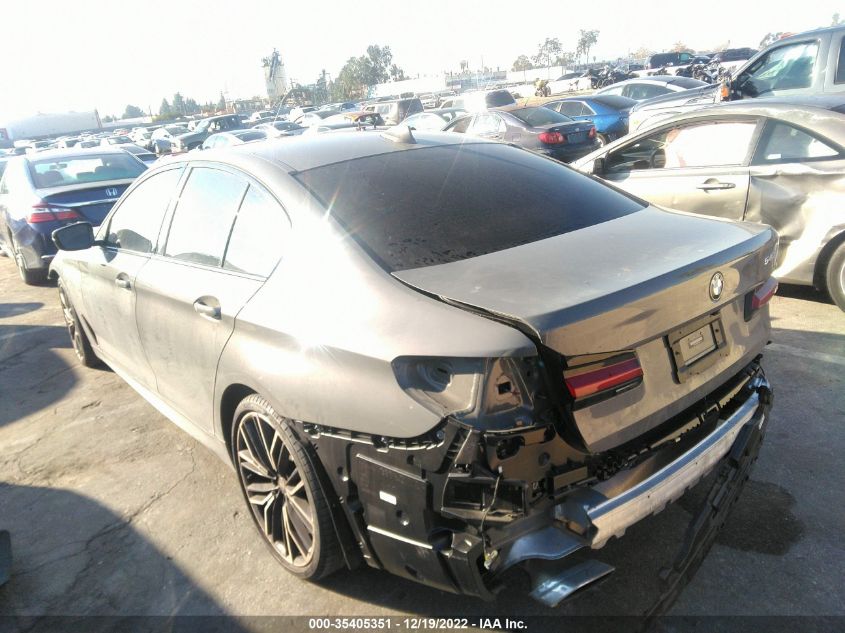 2021 BMW 5 SERIES 540I VIN: WBA53BJ08MWW92323