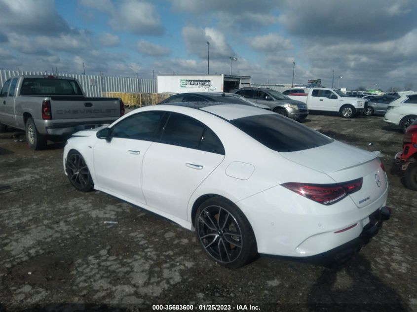 2022 MERCEDES-BENZ CLA AMG CLA 35 VIN: W1K5J5BB2NN287775