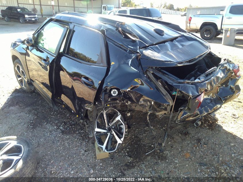 2022 CHEVROLET TRAILBLAZER RS VIN: KL79MTSL7NB041321