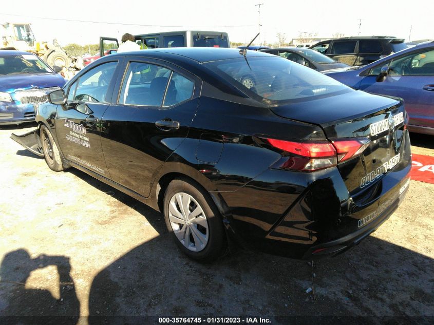 2022 NISSAN VERSA S VIN: 3N1CN8DVXNL862285