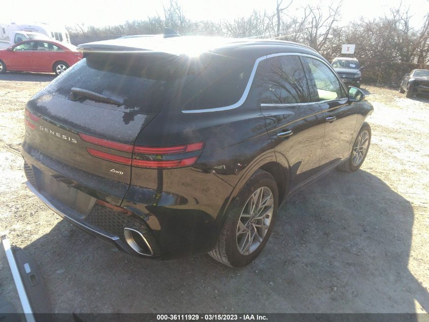 2022 GENESIS GV70 2.5T VIN: KMUMADTB1NU059199