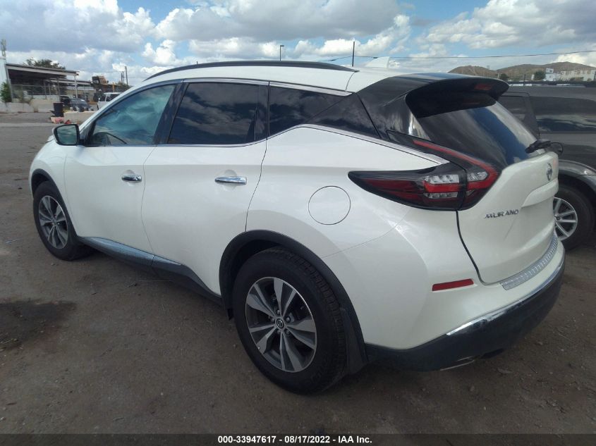 2021 NISSAN MURANO SV VIN: 5N1AZ2BJ0MC147110