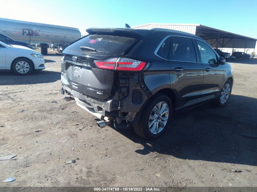 2020 FORD EDGE TITANIUM VIN: 2FMPK4K90LBA16337