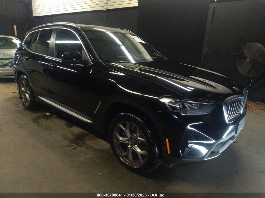 2022 BMW X3 XDRIVE30I VIN: WBX57DP0XNN147339