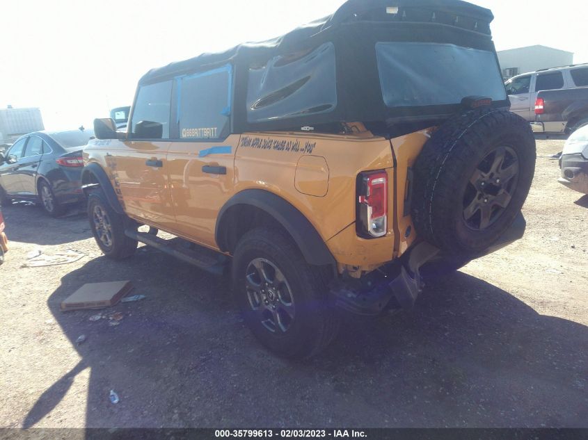 2022 FORD BRONCO BASE/BIG BEND VIN: 1FMEE5BP8NLA80230