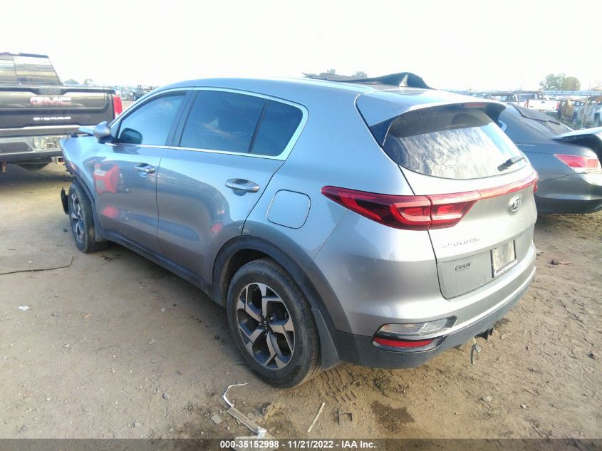 2020 KIA SPORTAGE LX VIN: KNDPM3AC2L7798364