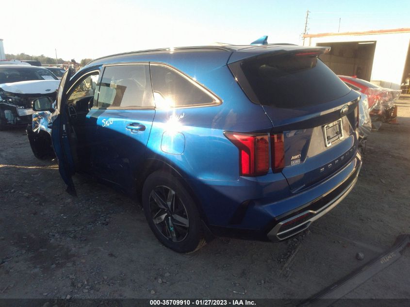 2021 KIA SORENTO EX VIN: 5XYRHDLF4MG059317