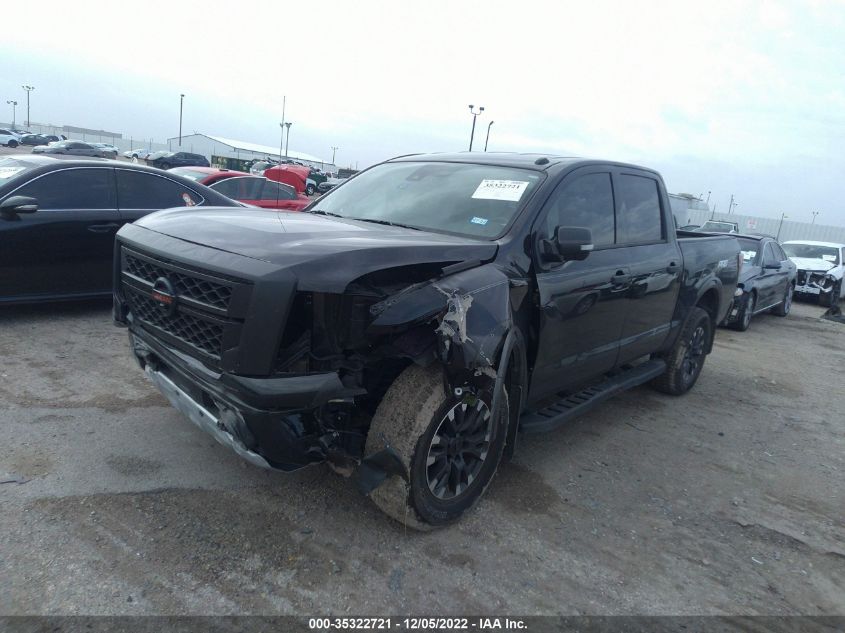 2020 NISSAN TITAN PRO-4X VIN: 1N6AA1ED6LN504530