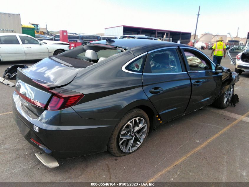 2022 HYUNDAI SONATA SEL VIN: KMHL64JAXNA234329