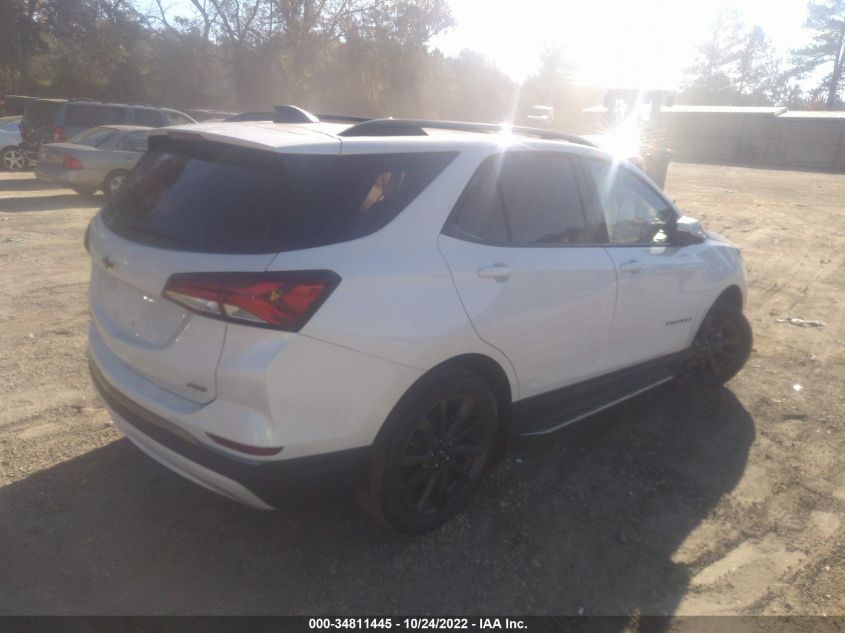 2022 CHEVROLET EQUINOX RS VIN: 2GNAXMEV7N6104552