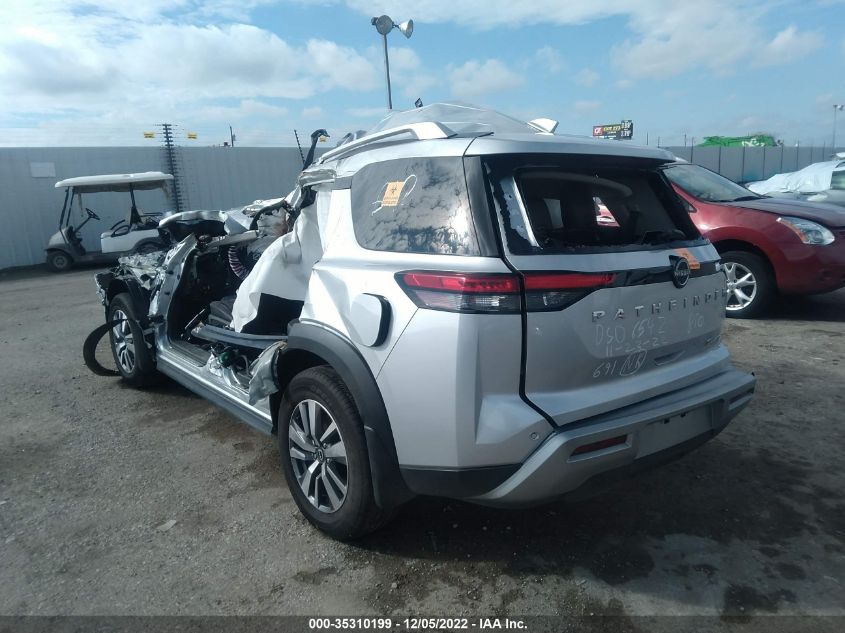 2022 NISSAN PATHFINDER SL VIN: 5N1DR3CC5NC264959