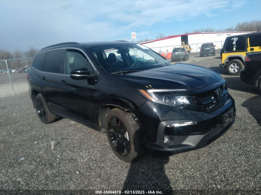 2022 HONDA PILOT SPECIAL EDITION VIN: 5FNYF6H2XNB024633