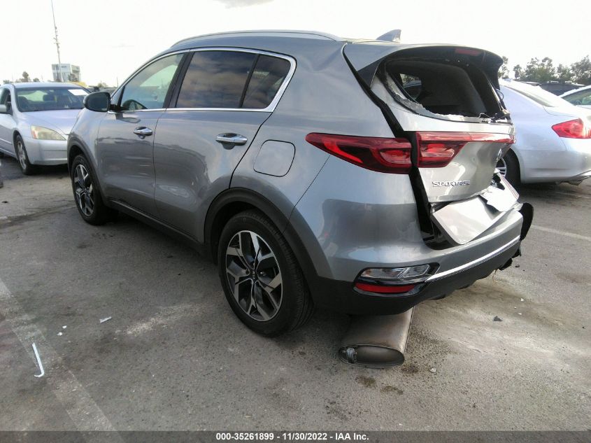 2020 KIA SPORTAGE EX VIN: KNDPN3AC4L7761247
