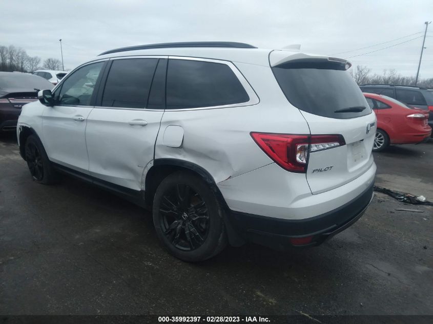 2022 HONDA PILOT SPECIAL EDITION VIN: 5FNYF6H27NB032219