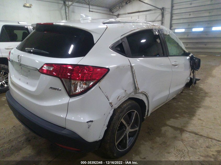 2021 HONDA HR-V EX-L VIN: 3CZRU6H75MM703414