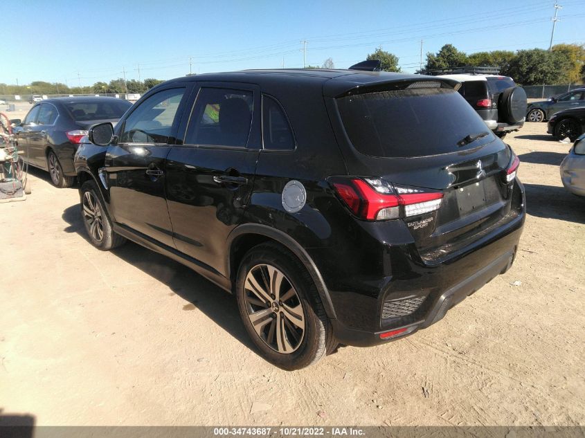 2021 MITSUBISHI OUTLANDER SPORT SE VIN: JA4APVAU5MU031638