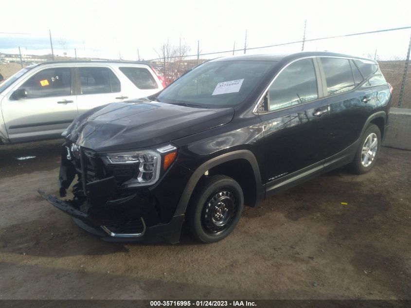 2022 GMC TERRAIN SLE VIN: 3GKALTEV3NL161507