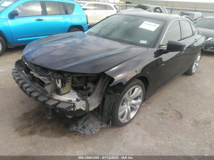 2021 ACURA TLX W/TECHNOLOGY PACKAGE VIN: 19UUB5F43MA003527