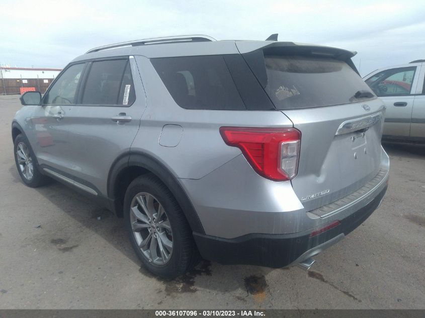 2022 FORD EXPLORER LIMITED VIN: 1FMSK7FH2NGA32161