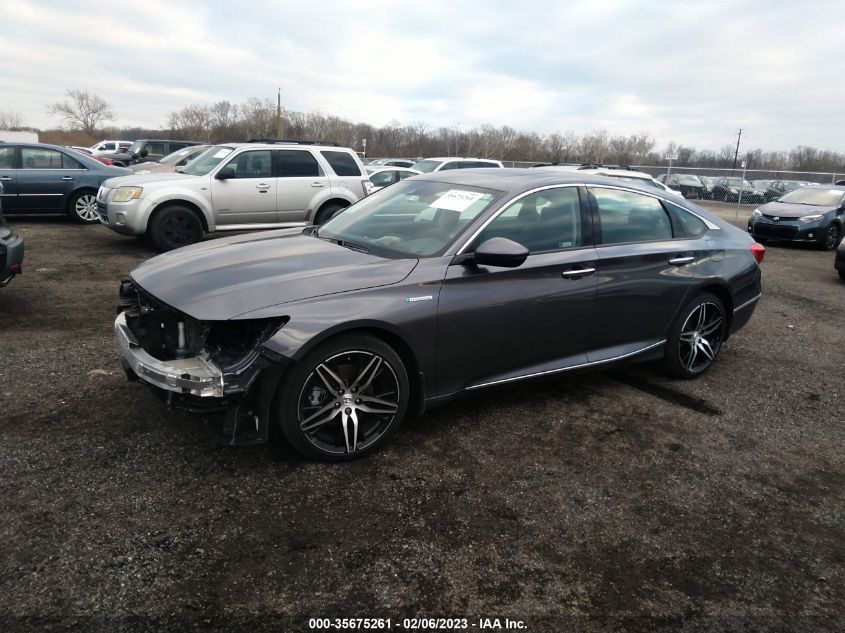 2022 HONDA ACCORD HYBRID TOURING VIN: 1HGCV3F91NA008326