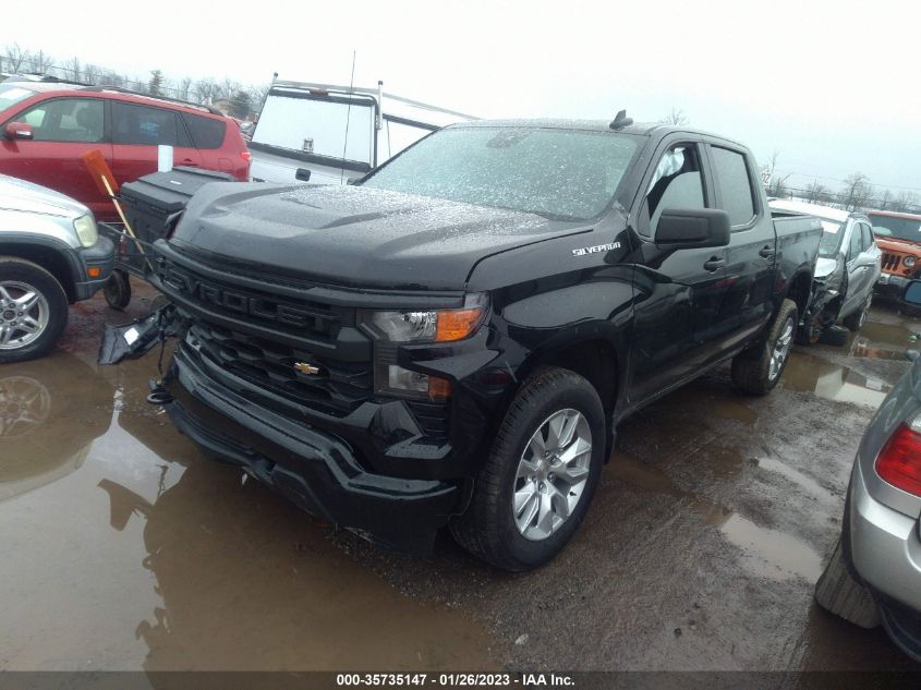 2022 CHEVROLET SILVERADO 1500 CUSTOM VIN: 1GCPDBEK4NZ640790