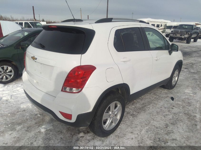 2022 CHEVROLET TRAX LT VIN: KL7CJPSM7NB559797