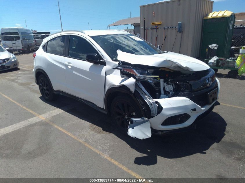 2021 HONDA HR-V SPORT VIN: 3CZRU6H10MM740639