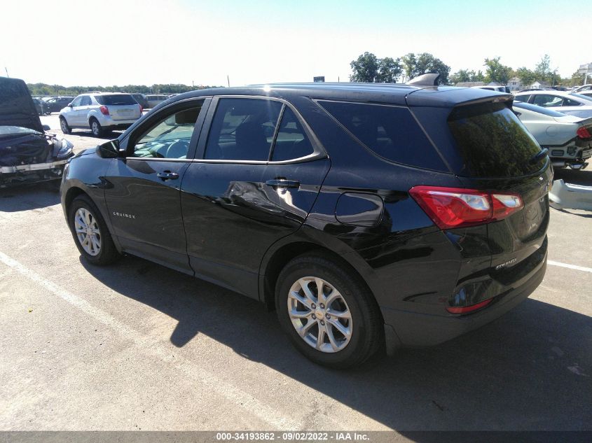 2020 CHEVROLET EQUINOX LS VIN: 2GNAXHEV7L6270493