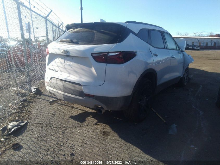 2022 CHEVROLET BLAZER LT VIN: 3GNKBHR49NS223653