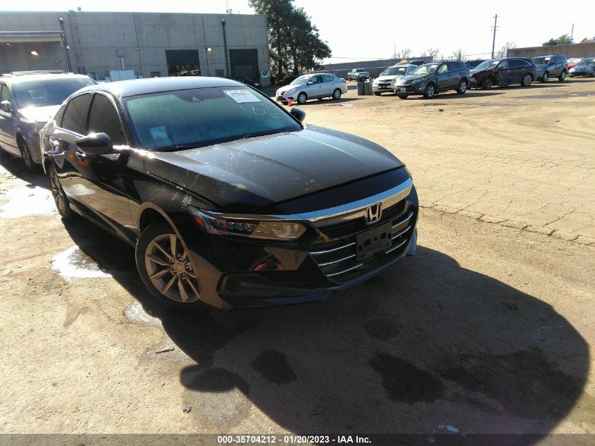 2022 HONDA ACCORD SEDAN LX VIN: 1HGCV1F17NA002609
