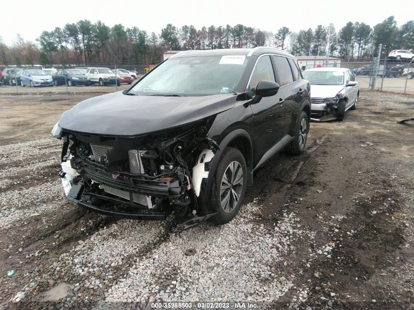 2022 NISSAN ROGUE SV VIN: JN8BT3BB5NW338082