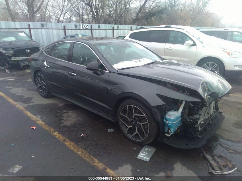 2022 HYUNDAI SONATA SEL VIN: KMHL14JA2NA227410