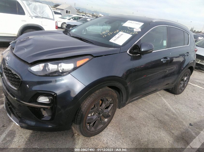 2021 KIA SPORTAGE S VIN: KNDP63AC0M7896756