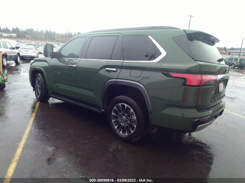 2023 TOYOTA SEQUOIA SR5/LIMITED/PLATINUM VIN: 7SVAAABA0PX003680